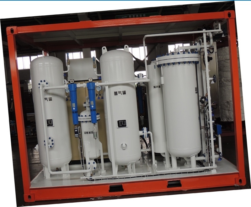 Тип генератор контейнера азота PSA для вздыматься &pipes бака давления Oil&Gas